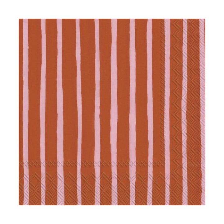 Servilletas Piccolo 33x33 cm, 20-pack - Pink-orange - Marimekko