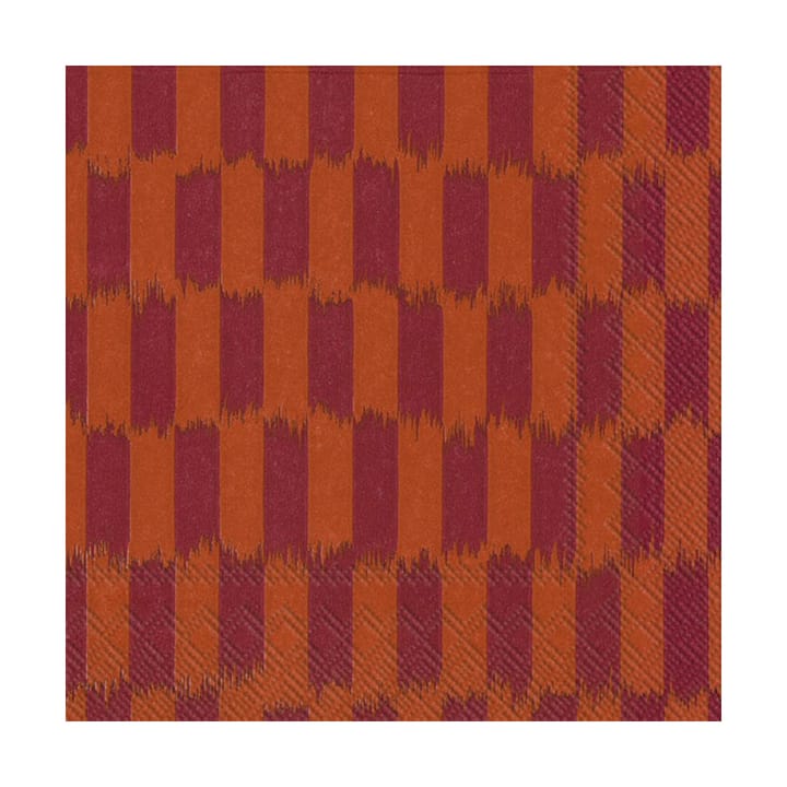 Servilletas Piekana 33x33 cm, 20-pack - Terracotta - Marimekko