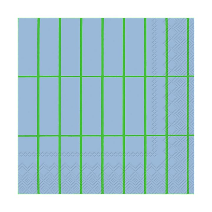 Servilletas Tiiliskivi 33x33 cm, 20-pack, Light blue-green Marimekko