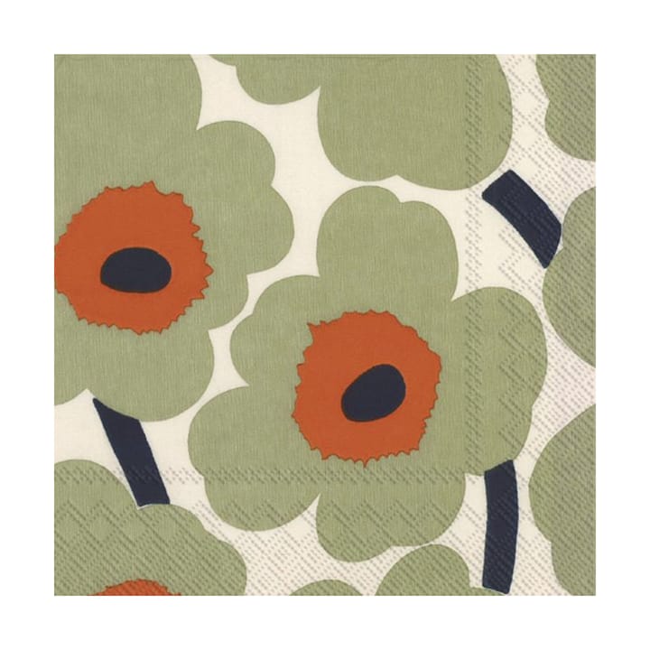 Servilletas Unniko 33x33 cm, 20-pack - Cream-orange - Marimekko