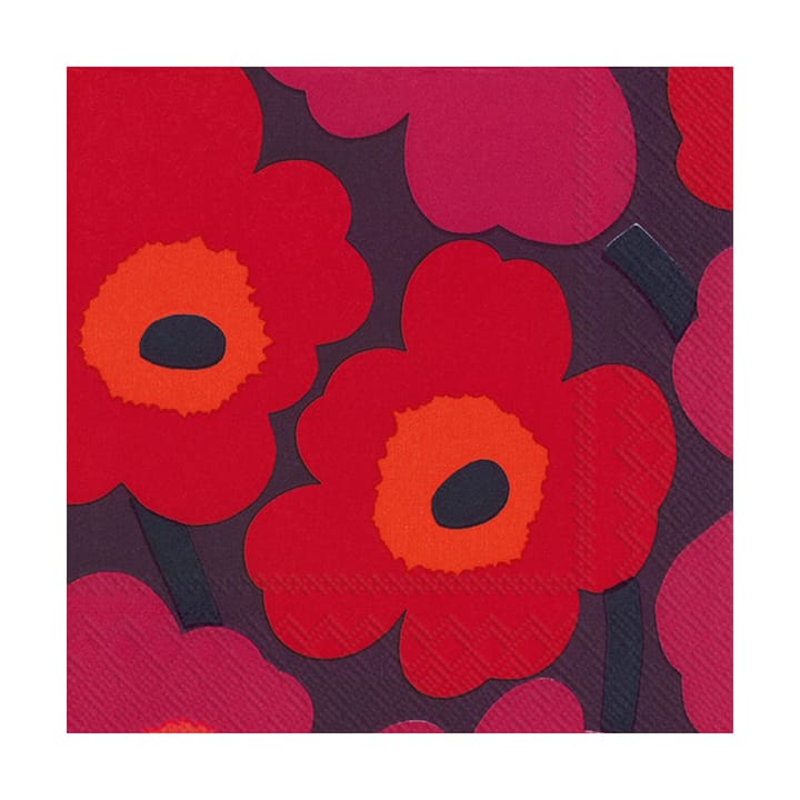 Servilletas Unniko 33x33 cm, 20-pack, Mauve Marimekko