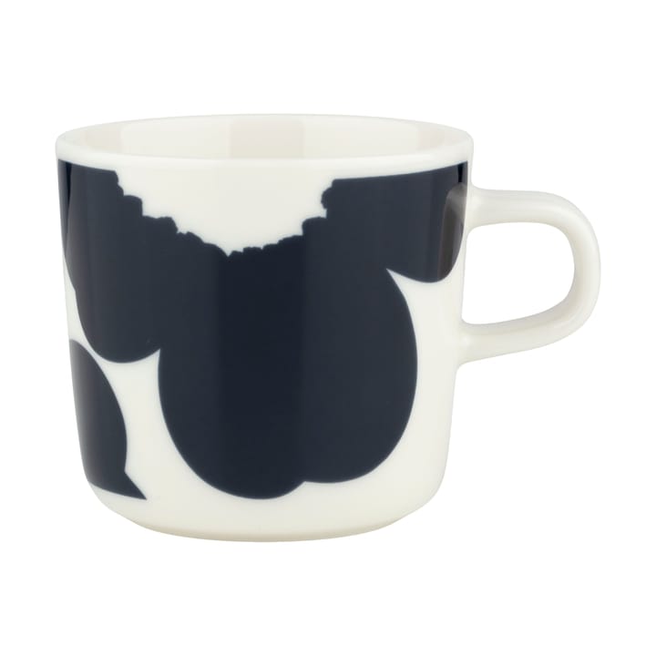 Taza de café Iso Unikko 20 cl - White-dark blue - Marimekko