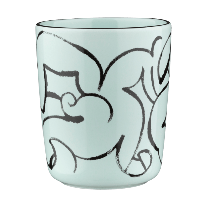 Taza Pistilla 25 cl, Mint-black Marimekko