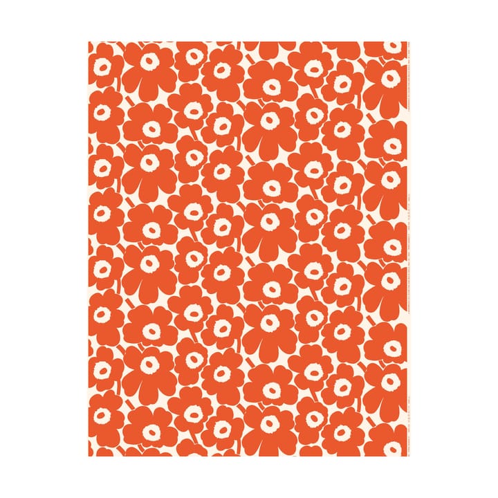 Tela de algodón Pieni Unikko  - Cotton-orange - Marimekko