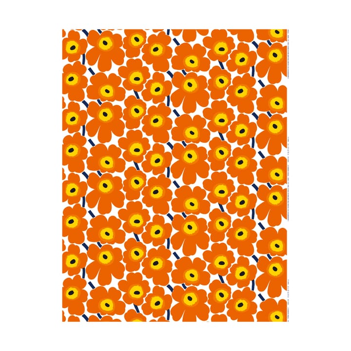 Tela de algodón Pieni Unikko - Naranja - Marimekko