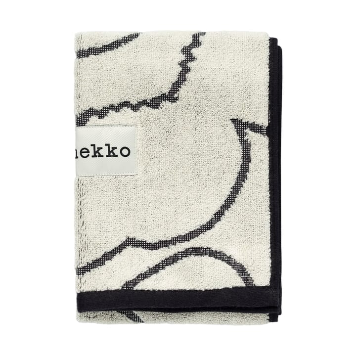 Toalla de manos Piirto Unikko 30x50 cm - Ivory-black - Marimekko