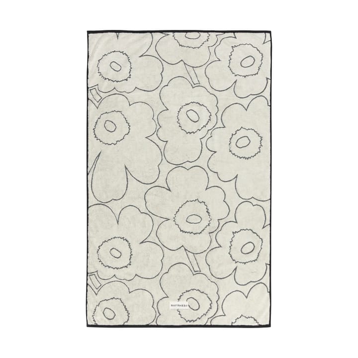 Toalla Piirto Unikko 100x160 cm, Ivory-black Marimekko