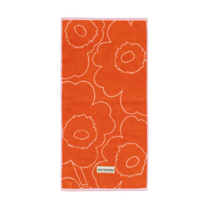 Toalla Piirto Unikko 50x100 cm, Burnt orange-pink Marimekko