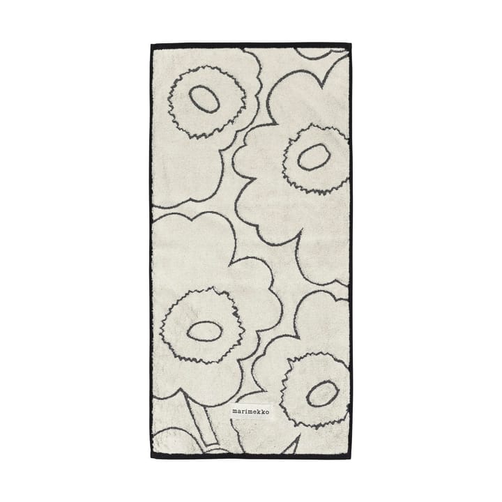 Toalla Piirto Unikko 50x100 cm, Ivory-black Marimekko