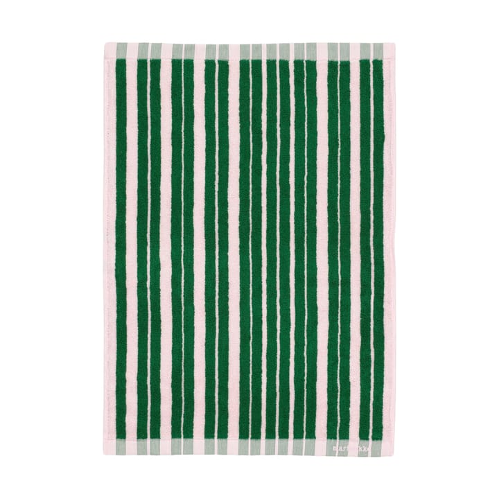 Toalla Raide 50x70 cm - Green-light pink - Marimekko