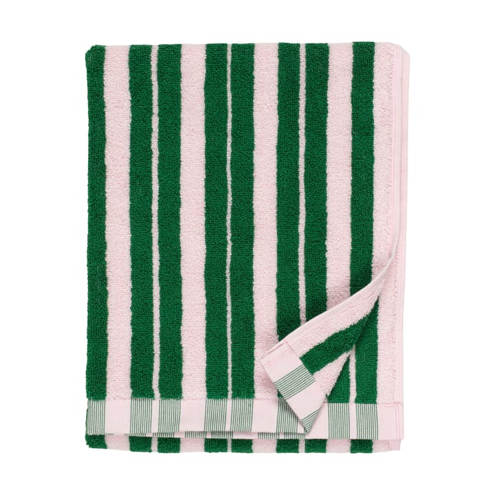 Toalla Raide 50x70 cm, Green-light pink Marimekko