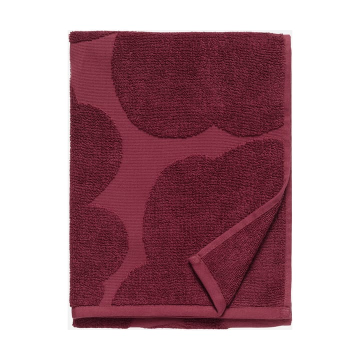 Toalla solid Unikko 50x70 cm, Rojo oscuro Marimekko