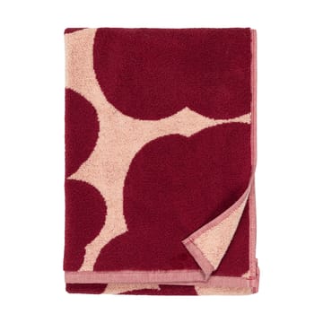 Toalla Unikko 50x70 cm - Pink-dark cherry - Marimekko