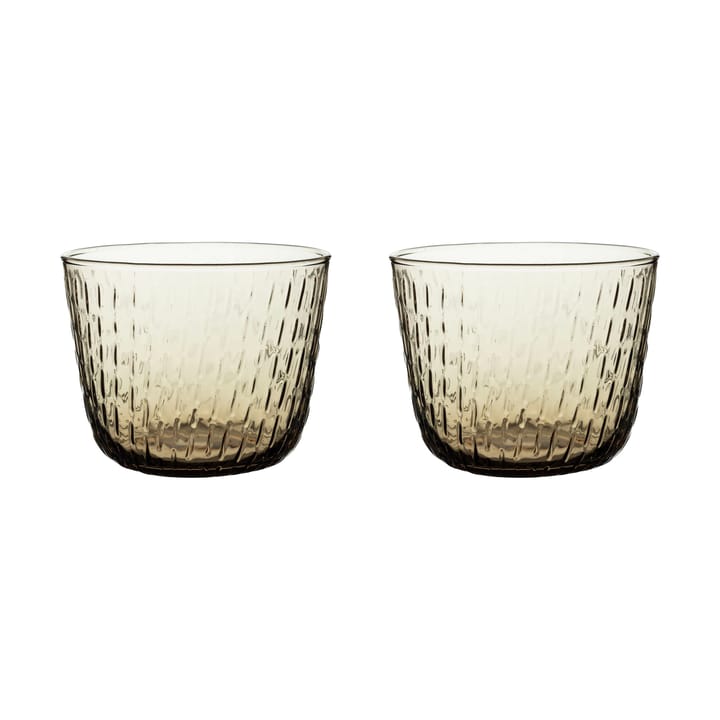 Vasos Syksy 2 dl 2-pack - Brown - Marimekko