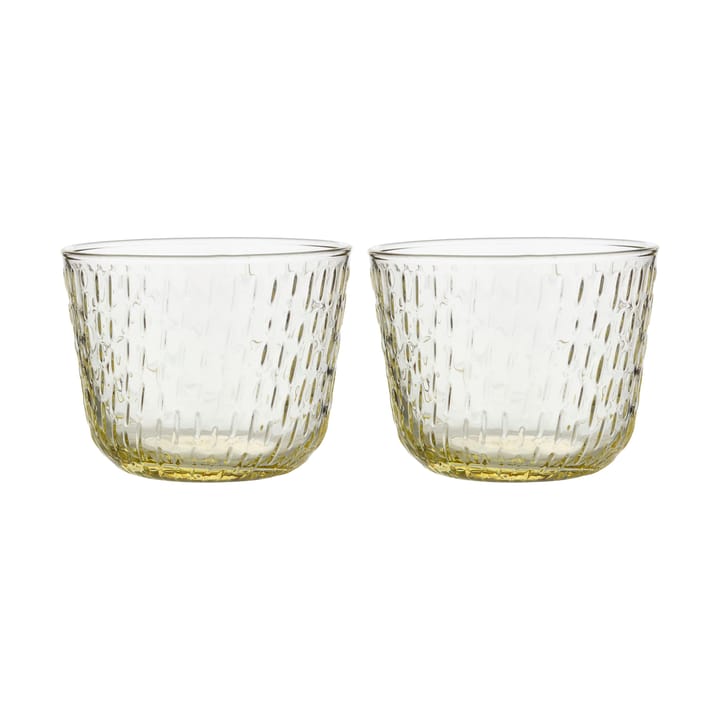 Vasos Syksy 2 dl 2-pack - Pale yellow - Marimekko