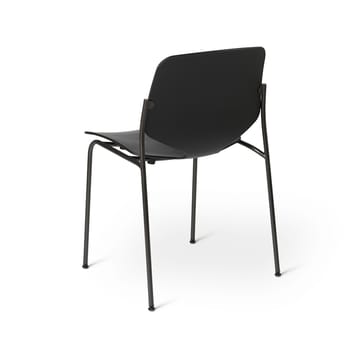 Silla Nova Sea - Black, estructura de acero negro - Mater