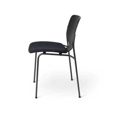 Silla Nova Sea - Tela cura 60111 black, estructura de acero negro - Mater