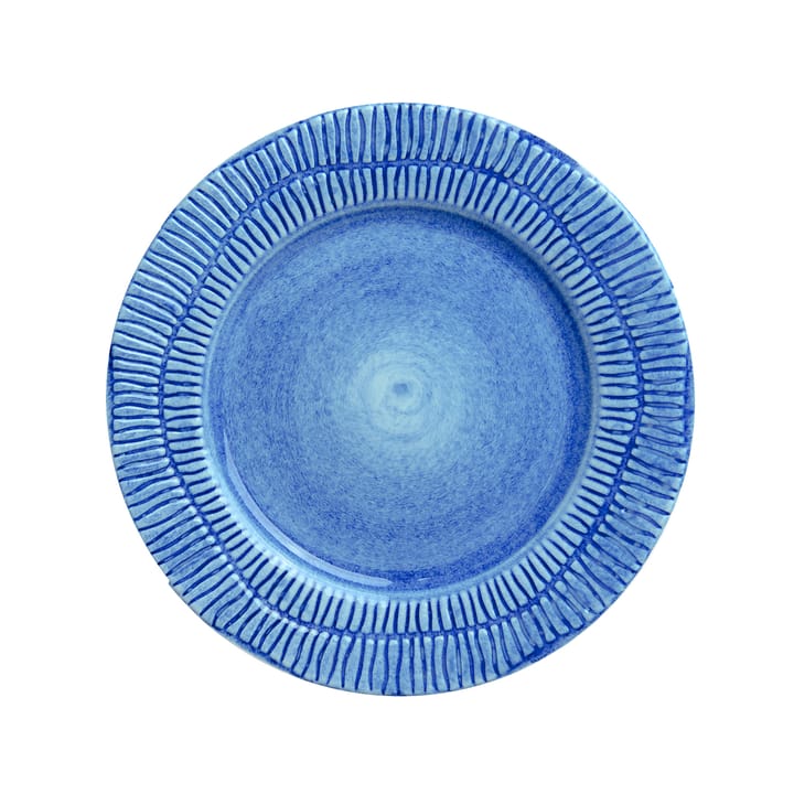 Plato Stripes Ø21 cm - azul claro - Mateus