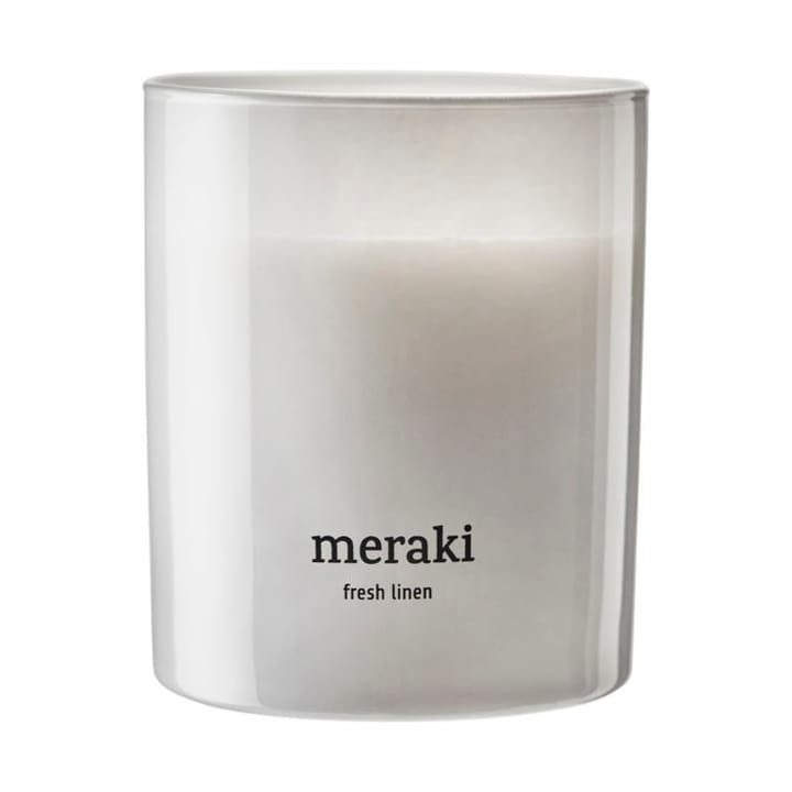 Vela perfumada Meraki, 35 horas - Fresh linen - Meraki