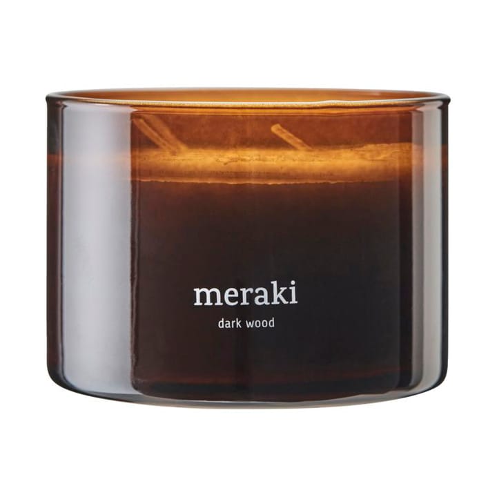 Vela perfumada Meraki, 60 horas - Dark wood - Meraki