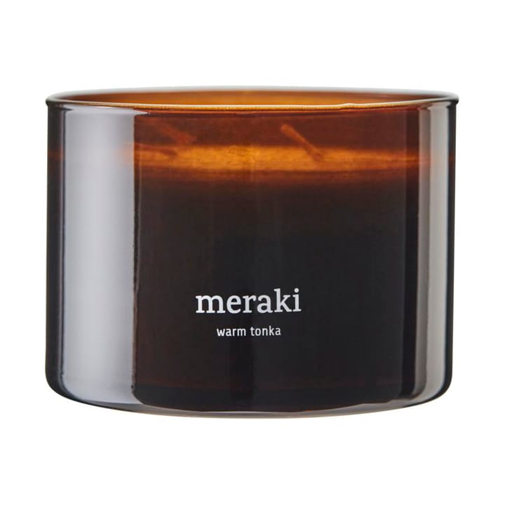 Vela perfumada Meraki, 60 horas - Warm tonka - Meraki