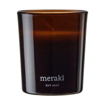 Velas perfumadas 12 horas Meraki 12, 2-pack - Dark wood - Meraki