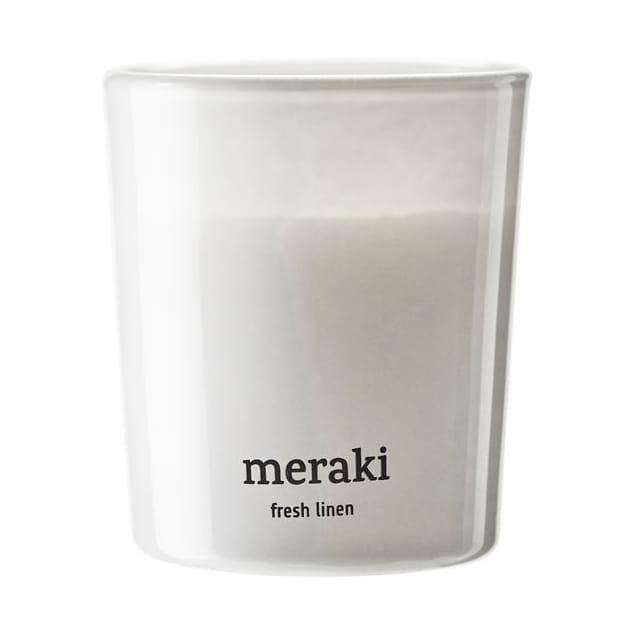 Velas perfumadas 12 horas Meraki 12, 2-pack, Fresh Linen Meraki