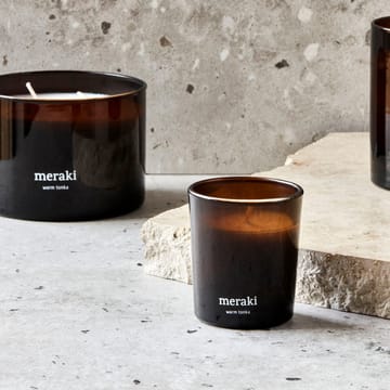 Velas perfumadas 12 horas Meraki 12, 2-pack - Warm tonka - Meraki