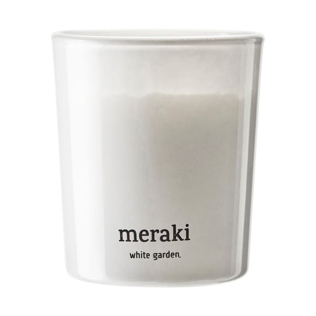 Velas perfumadas 12 horas Meraki 12, 2-pack, White garden Meraki