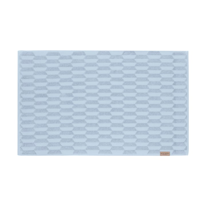 Alfombra de baño Geo 50x80 cm - Light Blue - Mette Ditmer