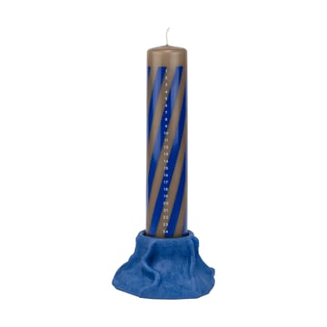 Candelabro Art Piece lava Ø12,5 cm - Cobalt - Mette Ditmer