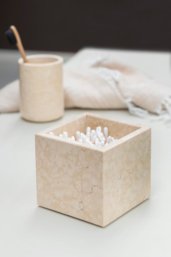 Cubo Marble 8,5x8,5 cm, Sand Mette Ditmer