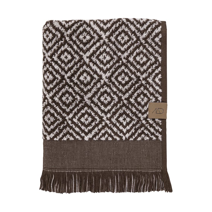 Toalla Morocco 70x135 cm - Chocolate-off-white - Mette Ditmer