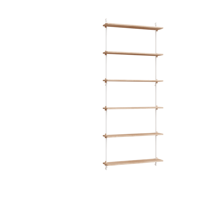 Moebe wall shelving ws.200.1 - Roble-blanco - MOEBE