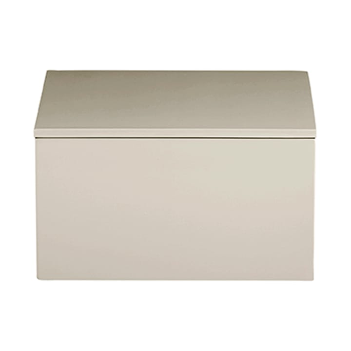 Caja de almacenamiento lacada Lux 19x19x10,5 cm - Latte - Mojoo