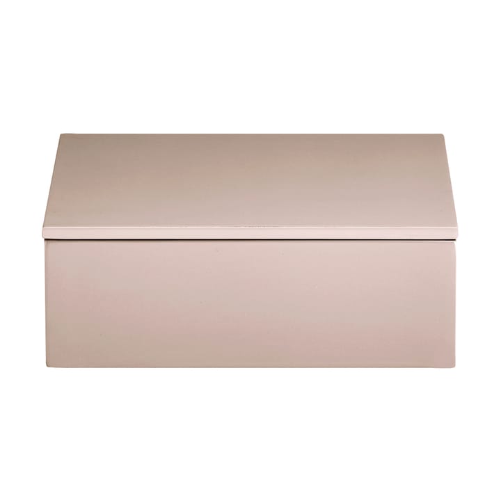 Caja de almacenamiento lacada Lux 19x19x7 cm - Powder rose - Mojoo