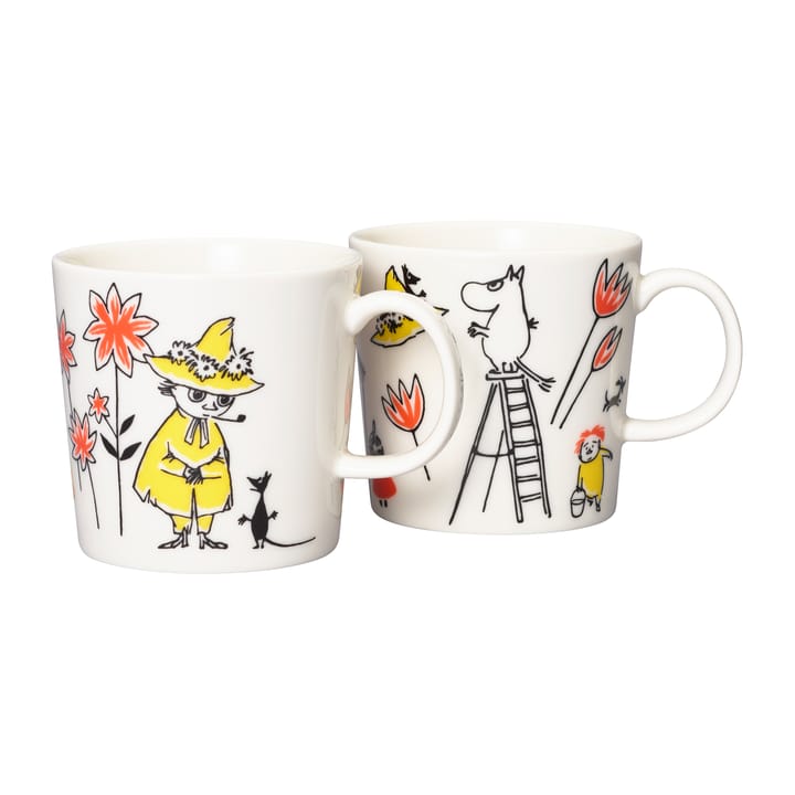 2 Tazas Moomin Arabia x Cruz Roja ABC Mix - 30 cl - Moomin Arabia