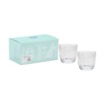 2 Vasos Moomin 28 cl - Transparente - Moomin Arabia