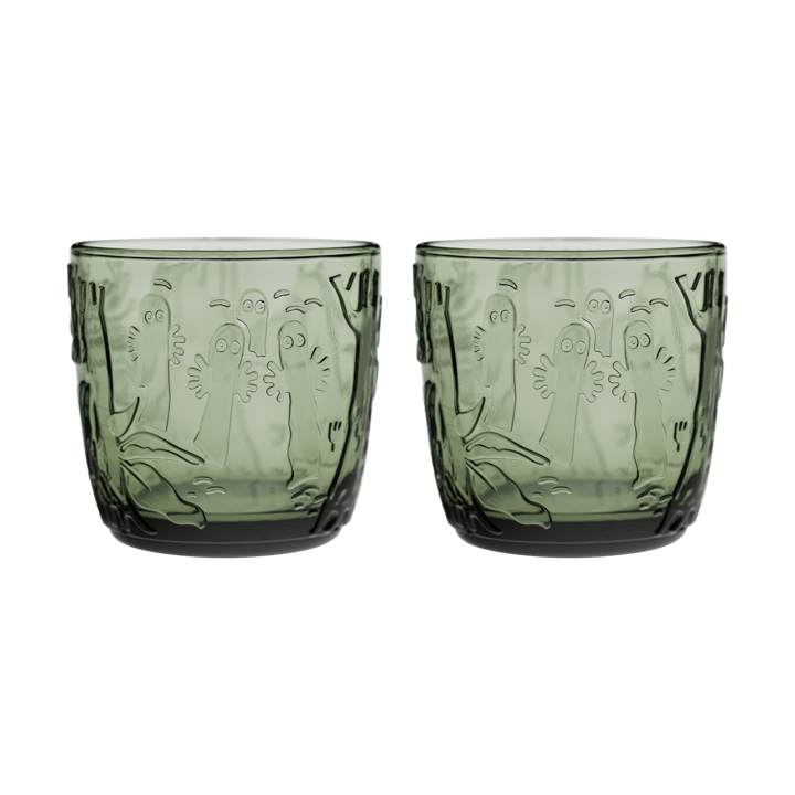 2 Vasos Moomin 28 cl - Verde pino - Moomin Arabia