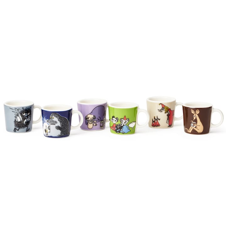 6 Tazas Mumin mini Mumin Andra classic - Multi - Moomin Arabia