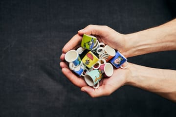 6 Tazas Mumin mini Tredje classic - Multi - Moomin Arabia