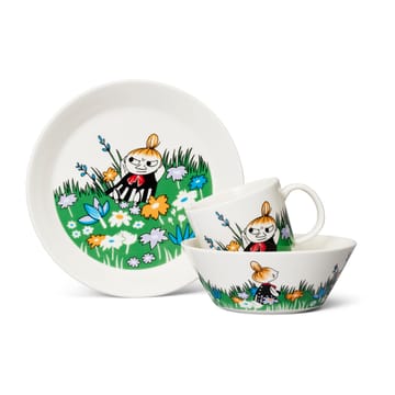 Bol Moomin Little My and meadow - blanco-multi - Moomin Arabia