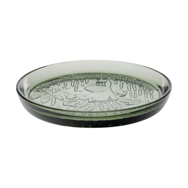 Plato Moomin Ø15,5 cm - Verde pino - Moomin Arabia