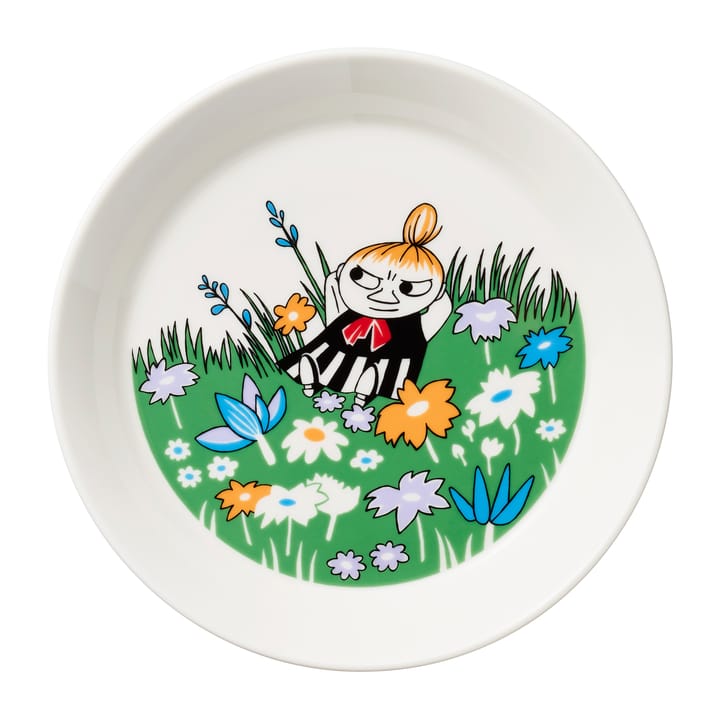 Plato Moomin Little My and meadow - blanco-multi - Moomin Arabia