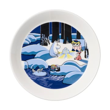 Set de platos Moomin Snow lantern & Moomin’s Day 2018 - Ø19 cm - Moomin Arabia