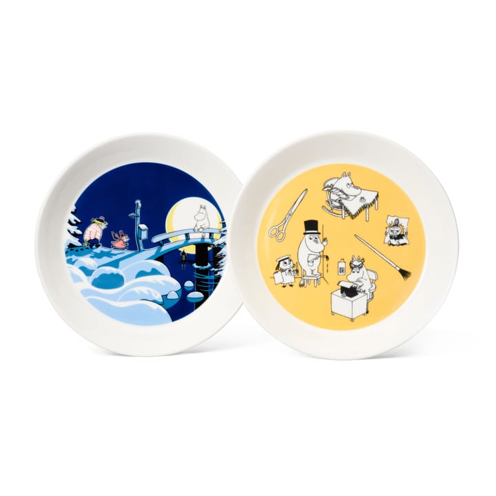 Set de platos Office & Winternight - Ø19 cm - Moomin Arabia