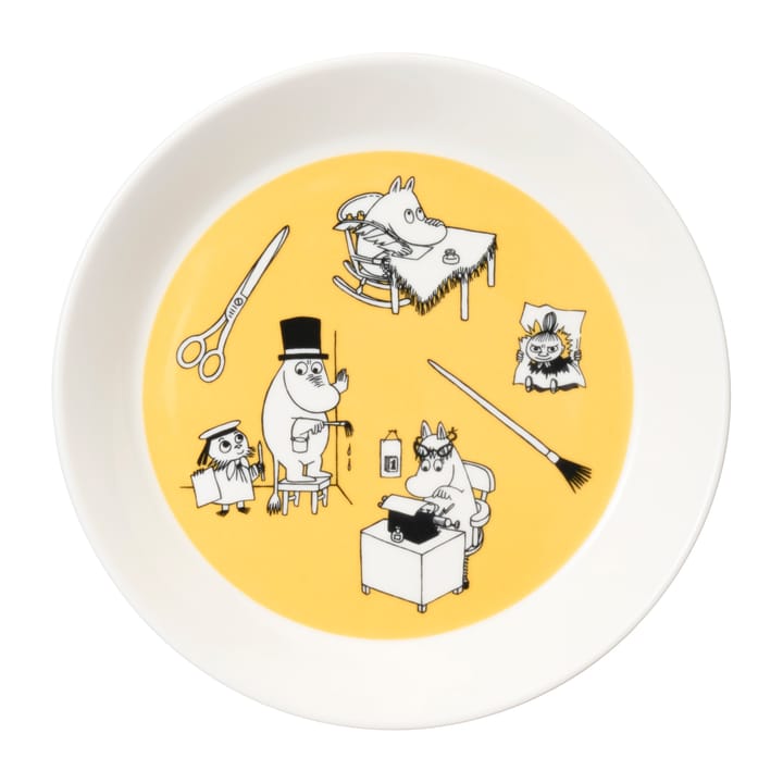 Set de platos Office & Winternight, Ø19 cm Moomin Arabia