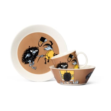 Taza Moomin Stinky in action - marrón - Moomin Arabia