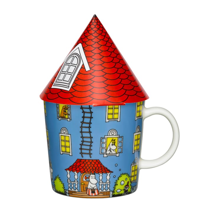 Taza Mumin, 70 aniversario, azul Moomin Arabia