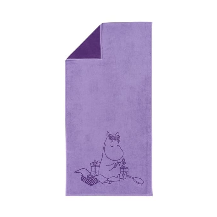 Toalla de baño Mumin 70x140 cm - Señorita Snork violeta - Moomin Arabia